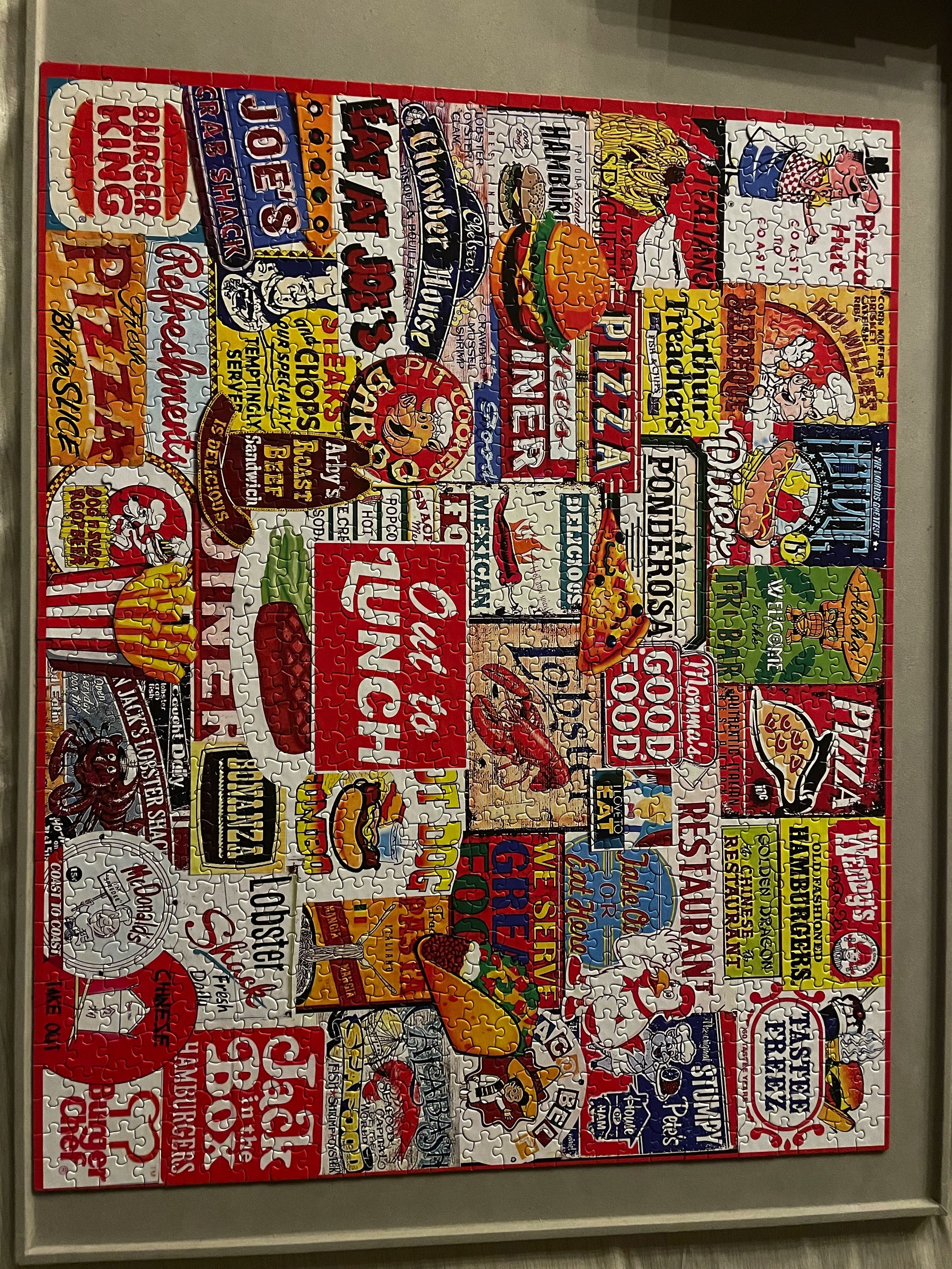 Out To Lunch - White Mountain Puzzles puzzle collectible [Barcode 724819264865] - Main Image 2