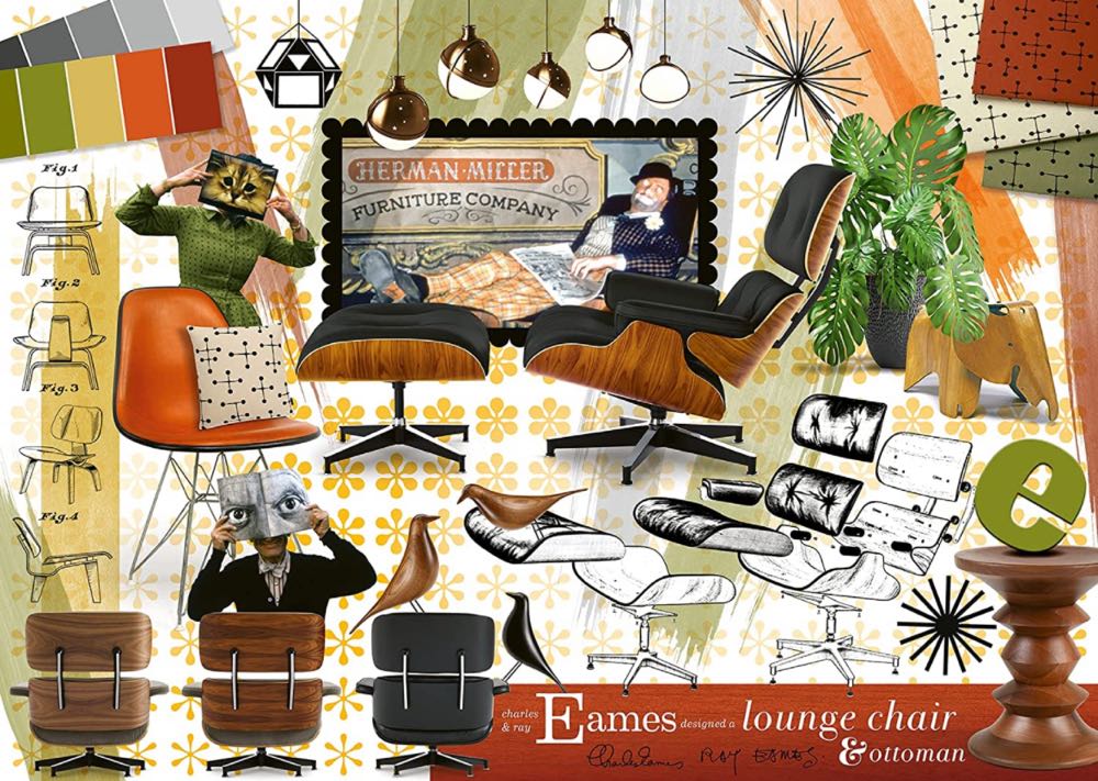 Eames Design Classics - Ravensburger puzzle collectible - Main Image 2