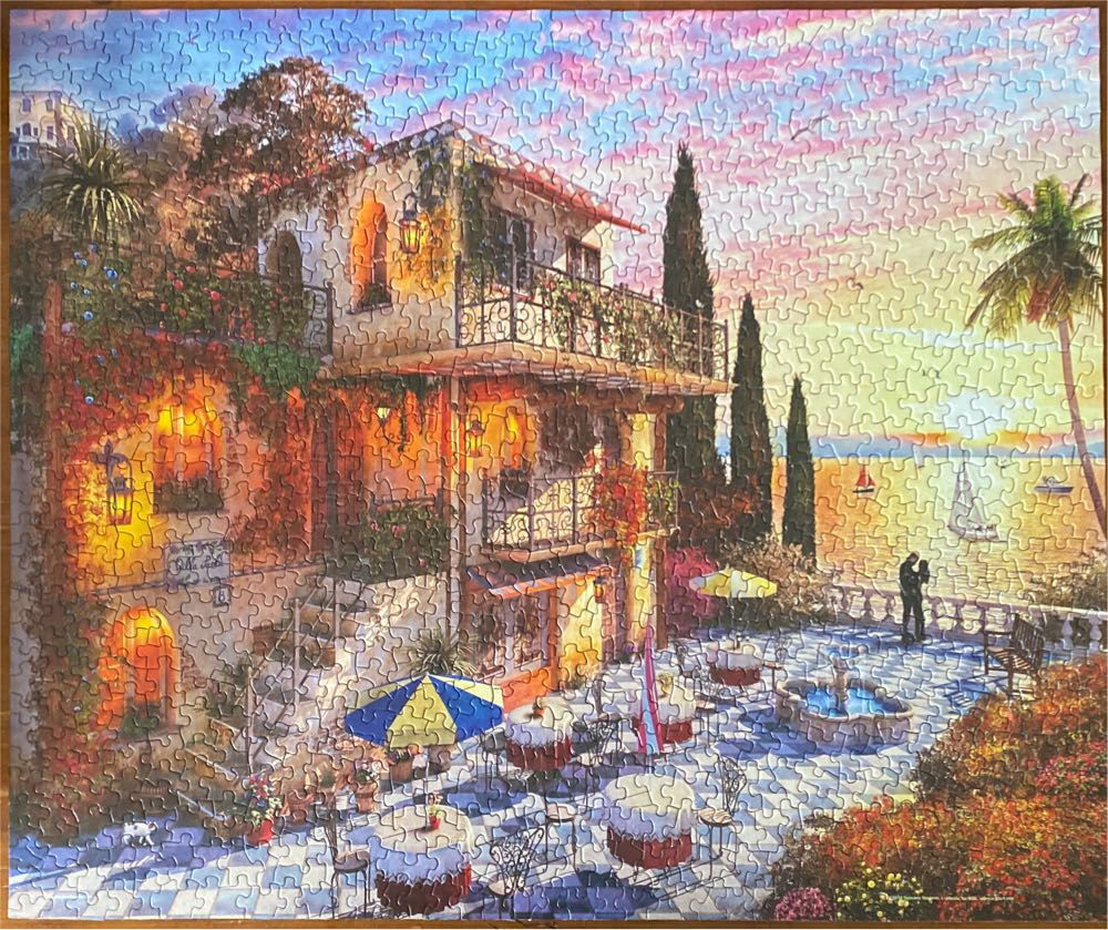 Springbok: Mediterranean Romance - Springbok puzzle collectible [Barcode 091683108633] - Main Image 2