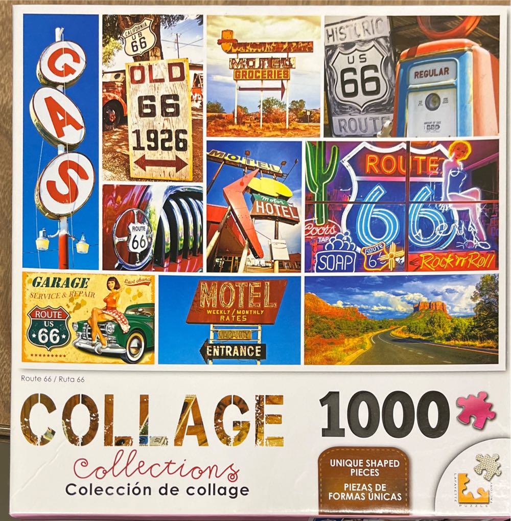 Route 66 - $5 Or 3/$12 📙 puzzle collectible [Barcode 4895145412230] - Main Image 3