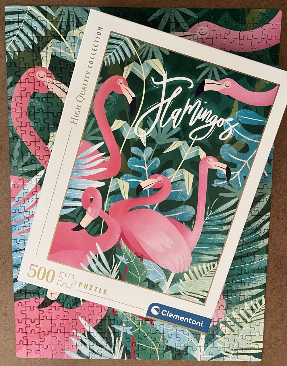 Flamingos - Clementoni puzzle collectible [Barcode 8005125351015] - Main Image 3