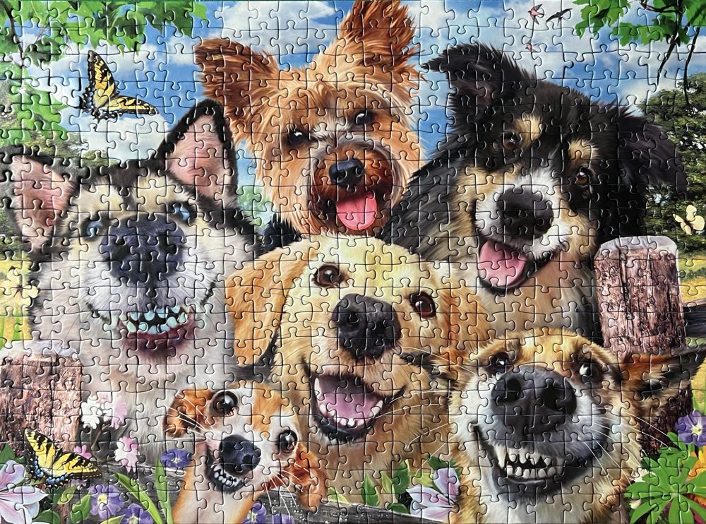 Selfies Dogs’ Delight - Ravensburger 🇩🇪 puzzle collectible [Barcode 4005556164257] - Main Image 3