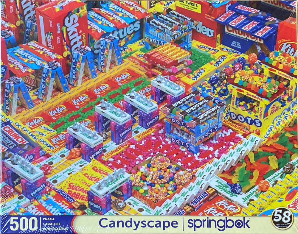 Candyscape - Springbok puzzle collectible [Barcode 091683016235] - Main Image 2