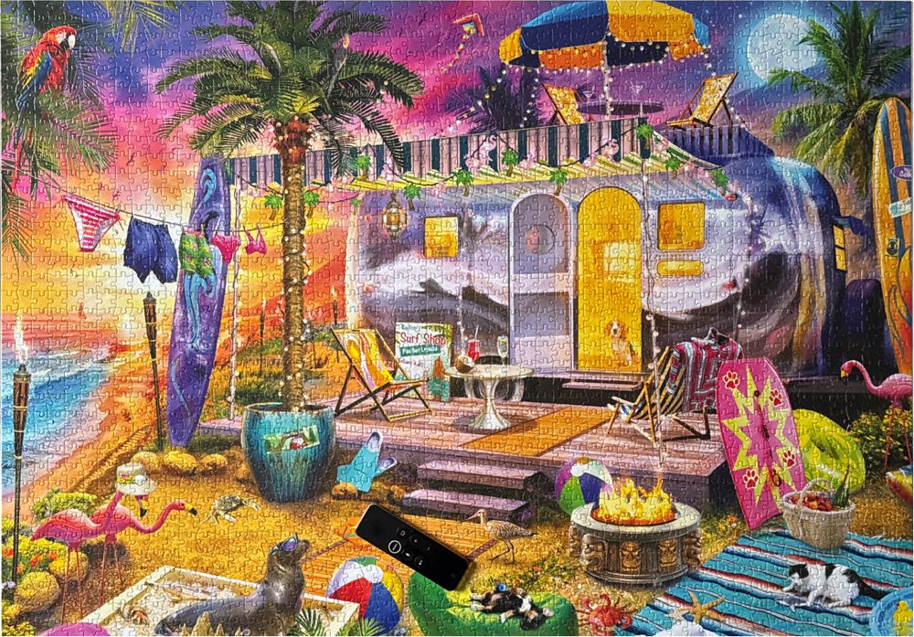 Beach Holiday - Buffalo Games puzzle collectible [Barcode 079346023196] - Main Image 4