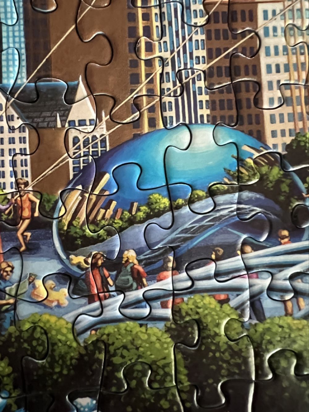 500: Chicago - Dowdle 🇺🇸 puzzle collectible [Barcode 671095002691] - Main Image 3