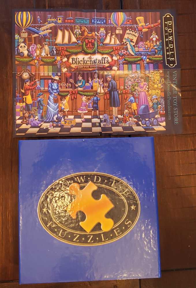 Vintage Toy Store - Dowdle puzzle collectible [Barcode 671095602372] - Main Image 2