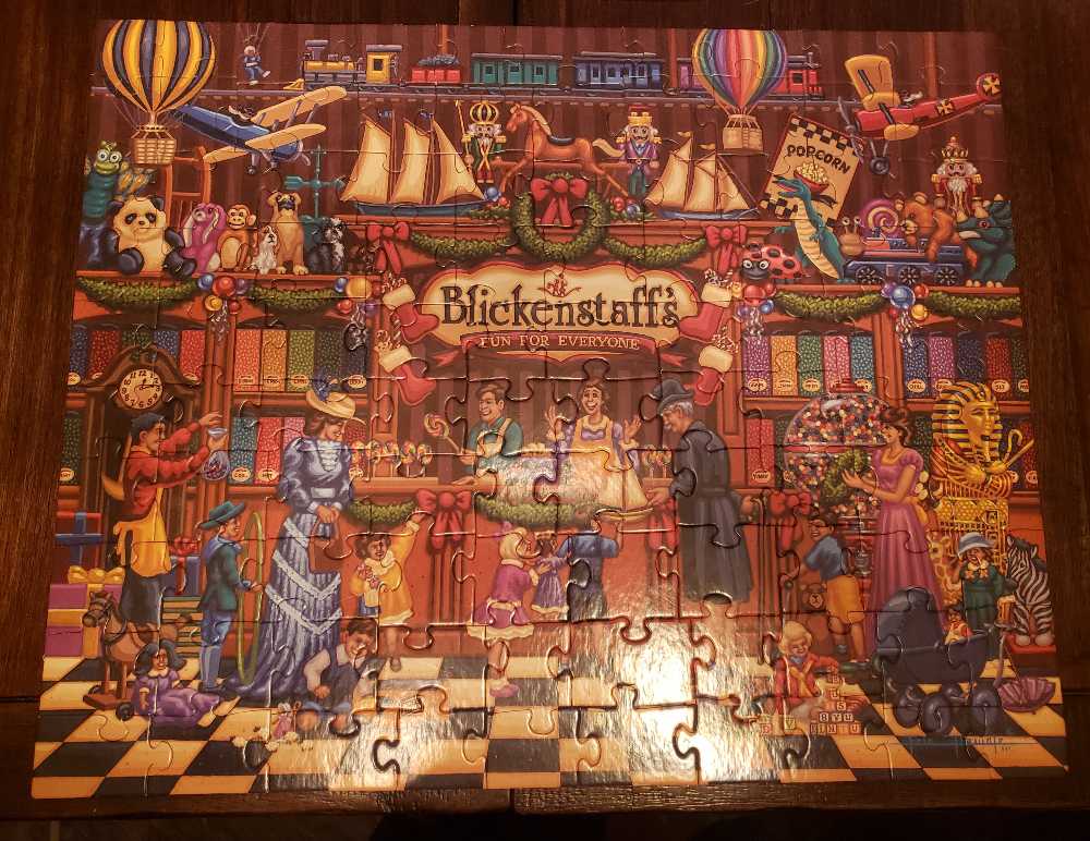 Vintage Toy Store - Dowdle puzzle collectible [Barcode 671095602372] - Main Image 3