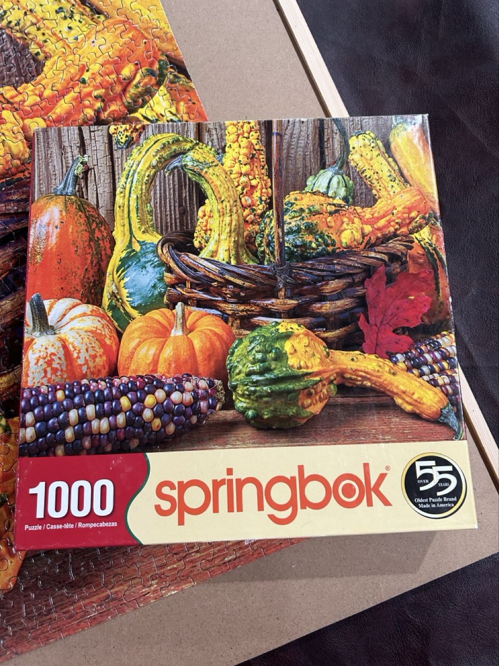 Harvest Colors - Traded - Springbok puzzle collectible [Barcode 091683107384] - Main Image 2