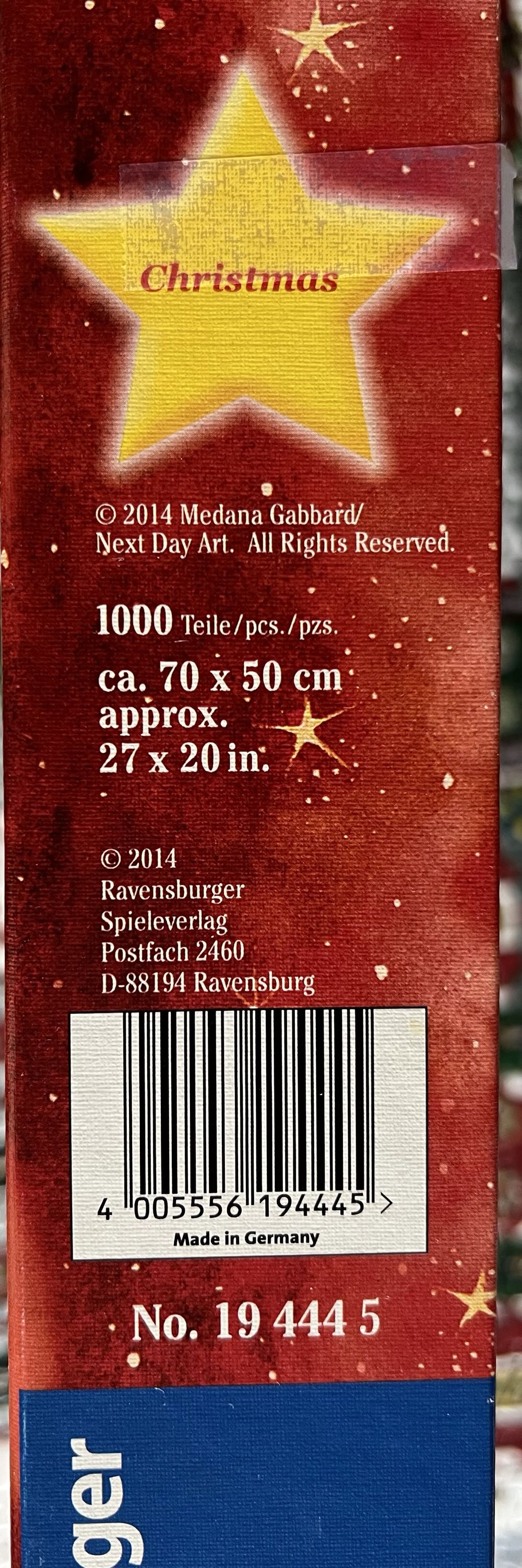 Americana Christmas - Ravensburger puzzle collectible [Barcode 4005556194445] - Main Image 3