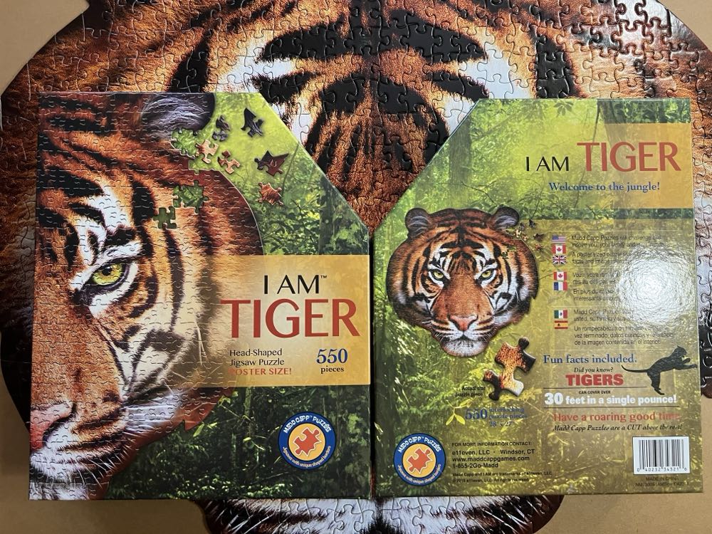 I Am Tiger - FOR SALE - Madd Capp Puzzles puzzle collectible [Barcode 040232343216] - Main Image 3