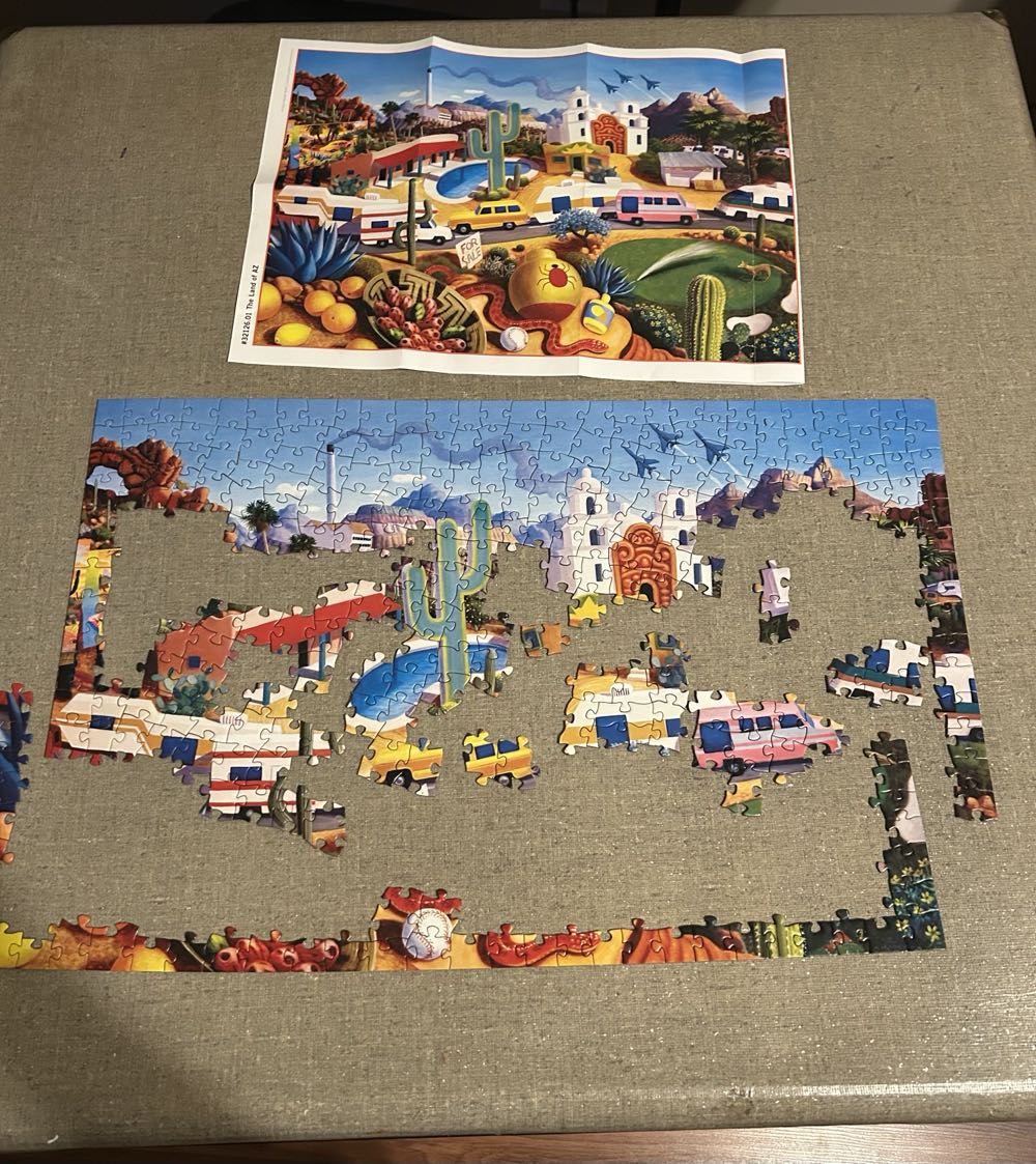 Roadsides - The Land Of AZ - MasterPieces puzzle collectible [Barcode 705988321269] - Main Image 3