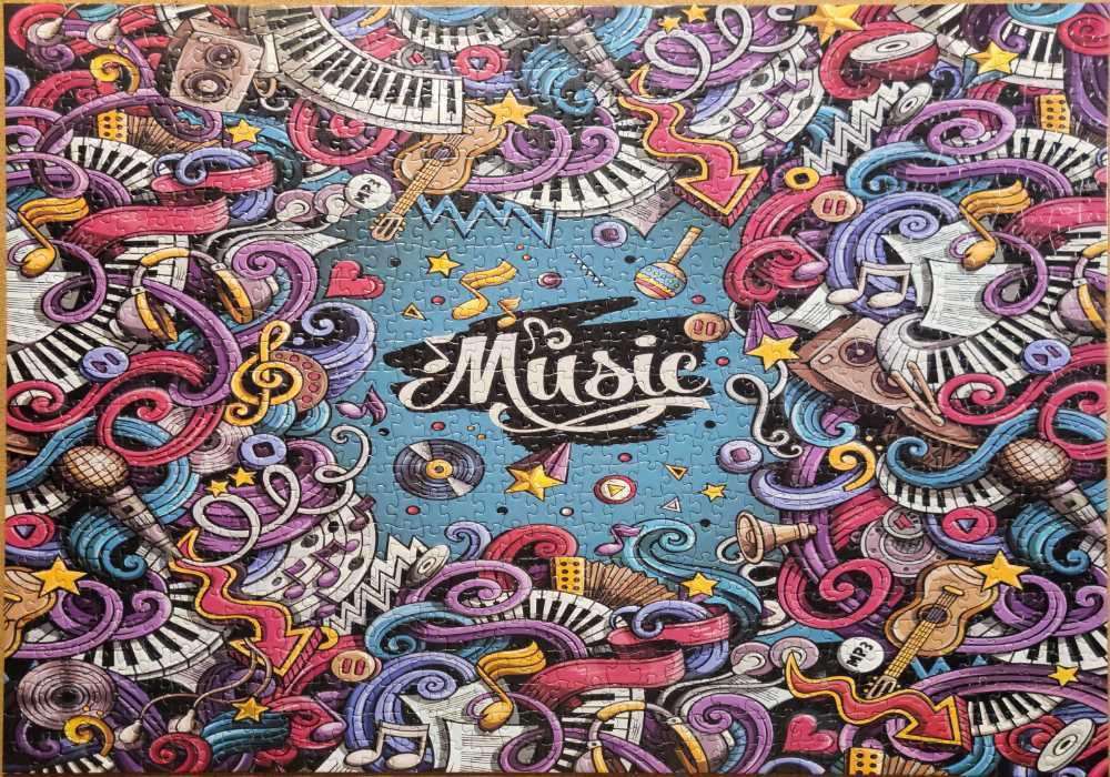 Music Puzzle - Puzzlement Streak puzzle collectible - Main Image 2