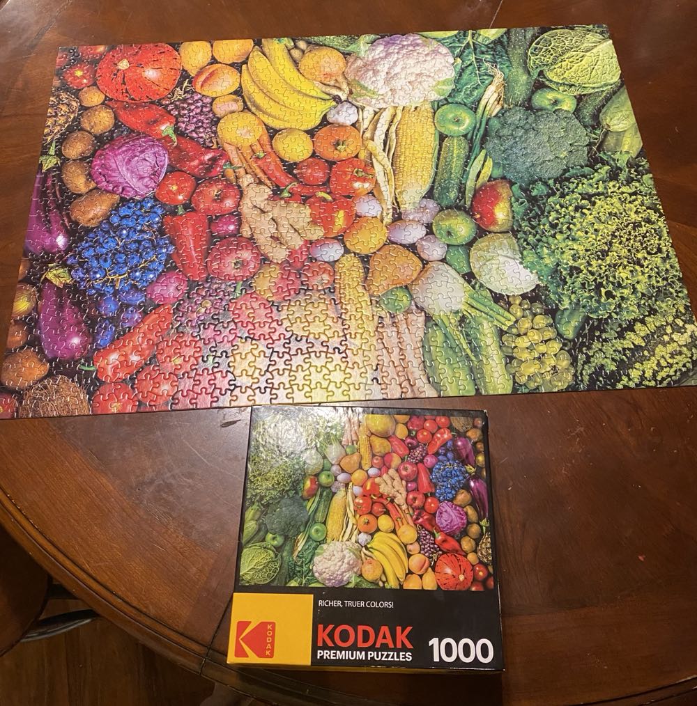 Rainbow Superfoods - Kodak CraZArt puzzle collectible [Barcode 4895145427685] - Main Image 2