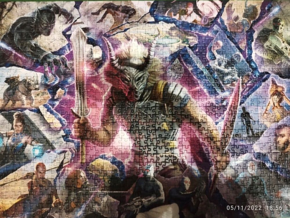 Villainous Killmonger  - Ravensburger puzzle collectible [Barcode 4005556169061] - Main Image 3