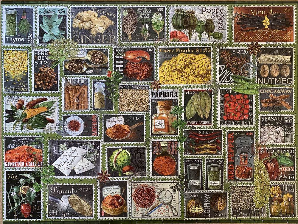 Stamp Spices - Bits And Pieces puzzle collectible [Barcode 192949065469] - Main Image 2