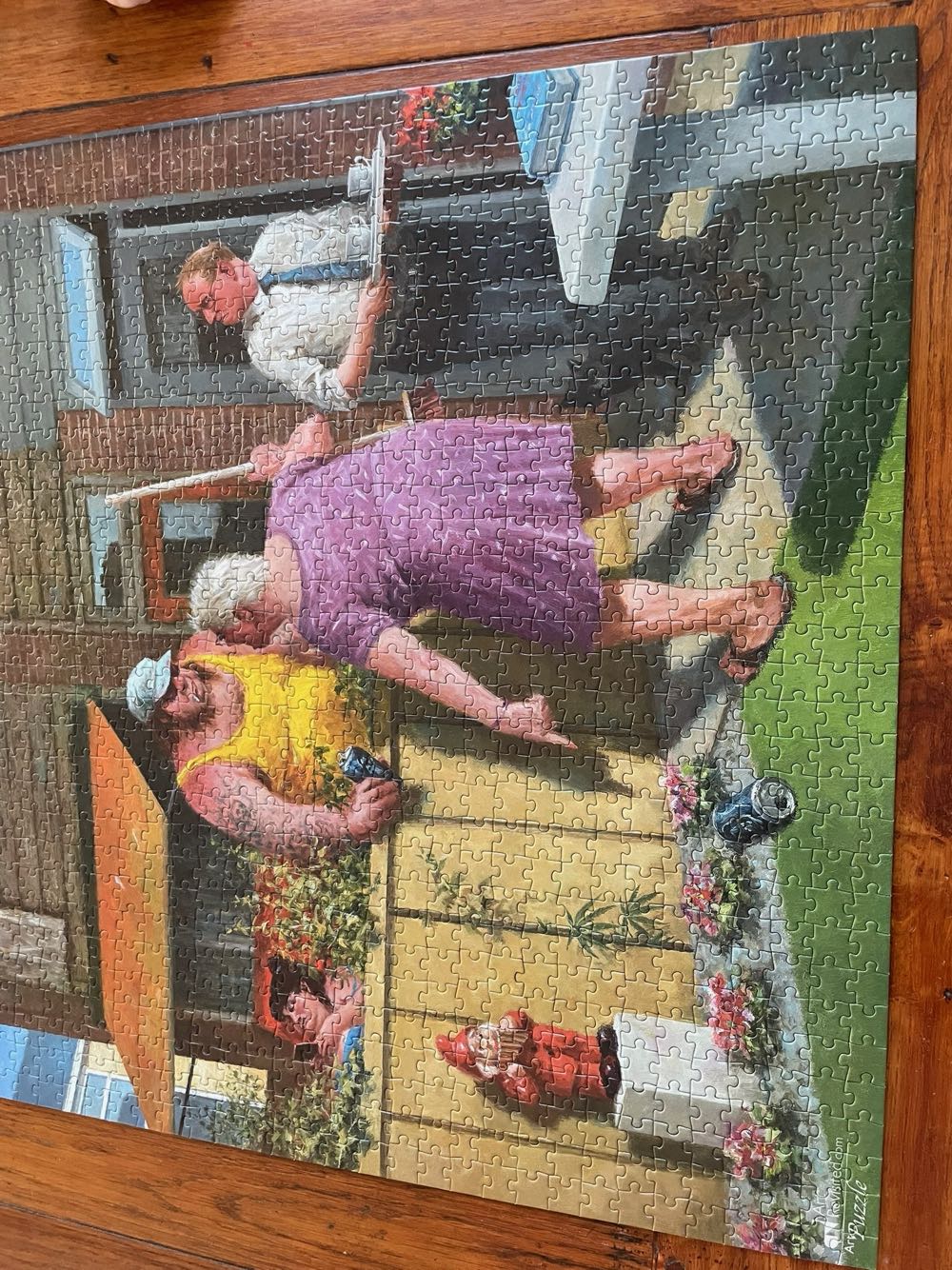 Marius Van Dokkum. De Druppel - Art Puzzle puzzle collectible [Barcode 8713341900206] - Main Image 2