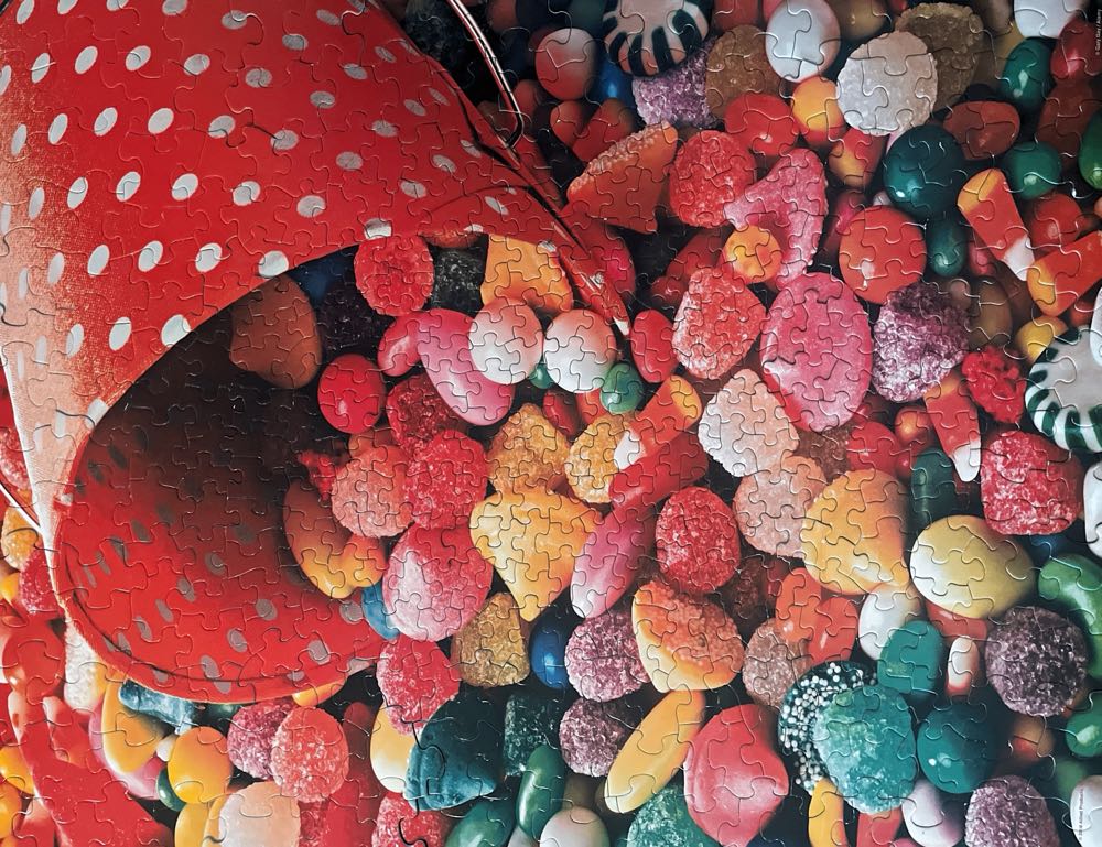 Candy Kaleidoscope - Springbok puzzle collectible [Barcode 091683705009] - Main Image 4