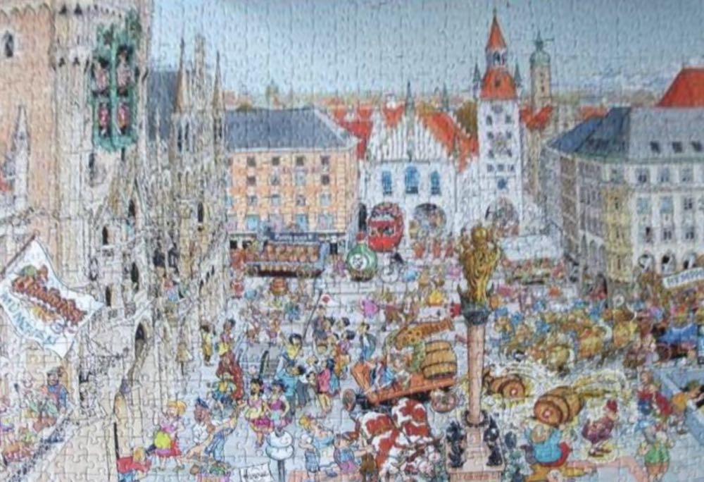 Cities Of The World München - Ravensburger puzzle collectible [Barcode 4005556149742] - Main Image 3