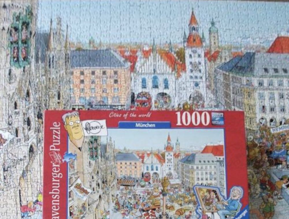 Cities Of The World München - Ravensburger puzzle collectible [Barcode 4005556149742] - Main Image 4
