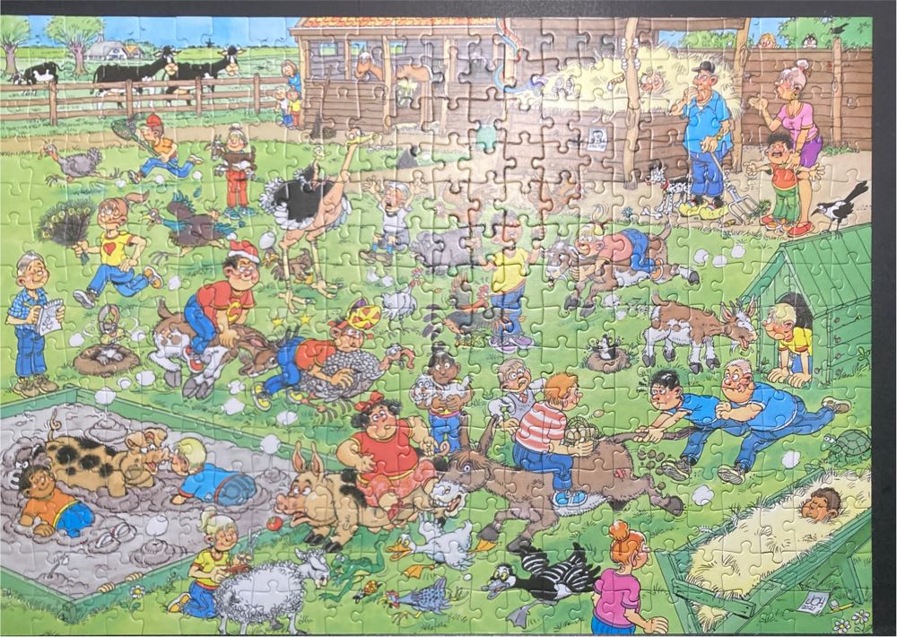 The Petting Zoo Jvh - Jumbo puzzle collectible [Barcode 8710126200636] - Main Image 2