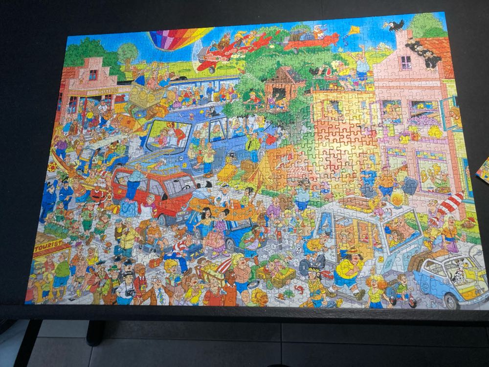 2 X Puzzel Holiday Jitters / The Music Shop - Jumbo puzzle collectible [Barcode 8710126200490] - Main Image 2