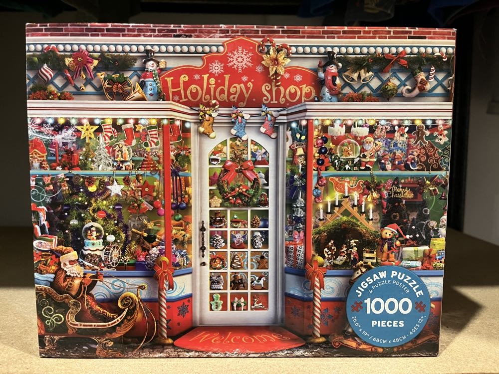 Holiday Shop -  Ceaco puzzle collectible [Barcode 021081332910] - Main Image 3