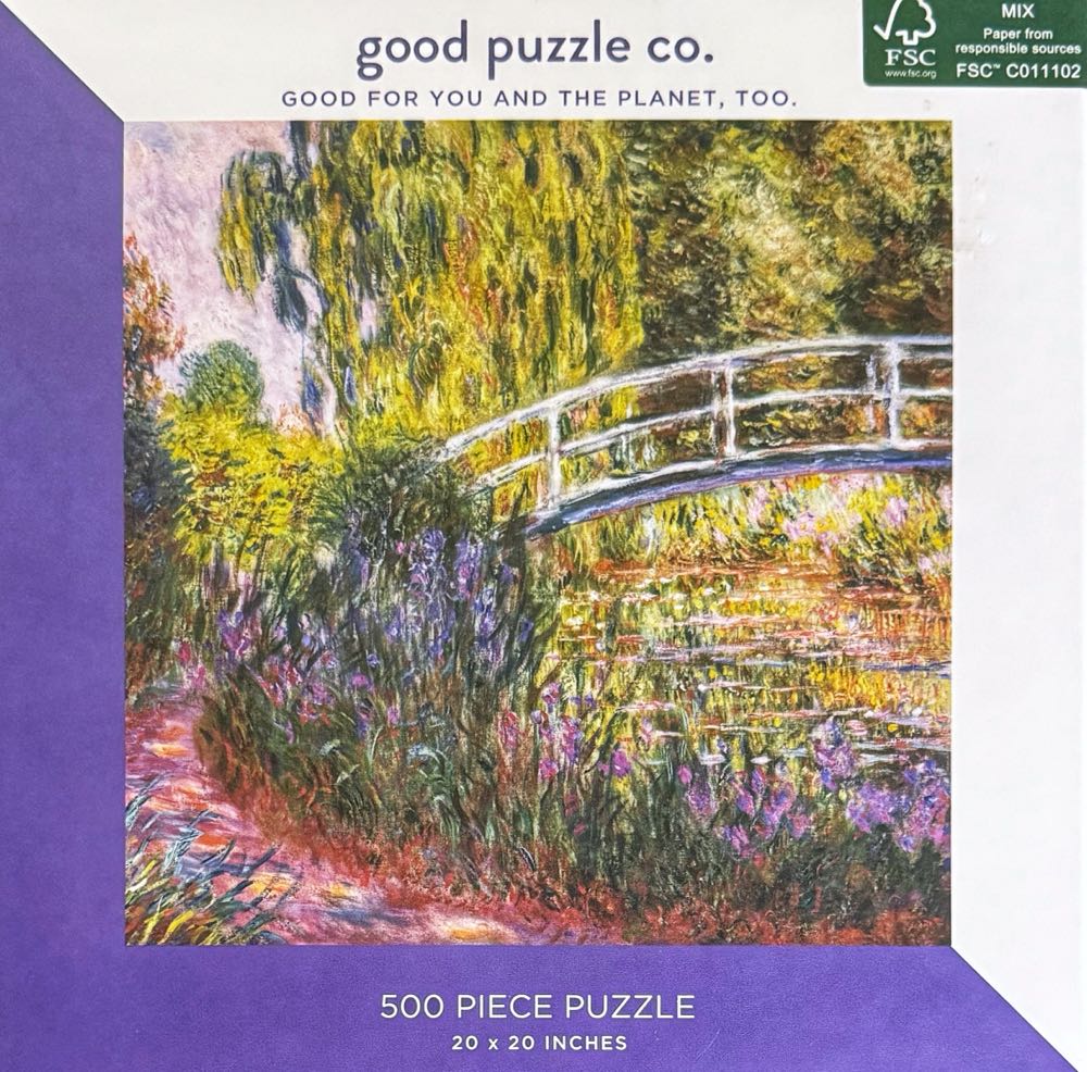 The Japanese Bridge - Good Puzzle Co. (Galison) puzzle collectible [Barcode 765145122610] - Main Image 2