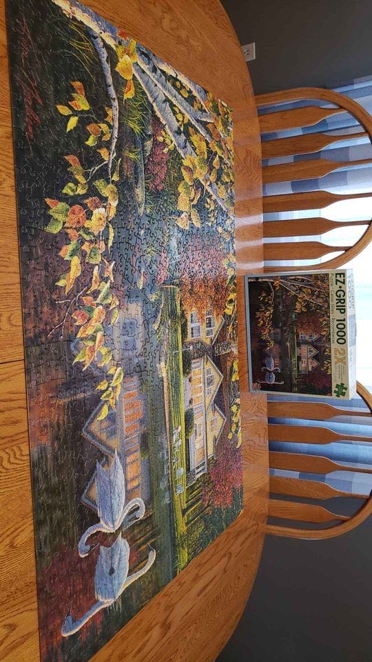 Autumn Reflections - Buffalo puzzle collectible [Barcode 079346116058] - Main Image 2