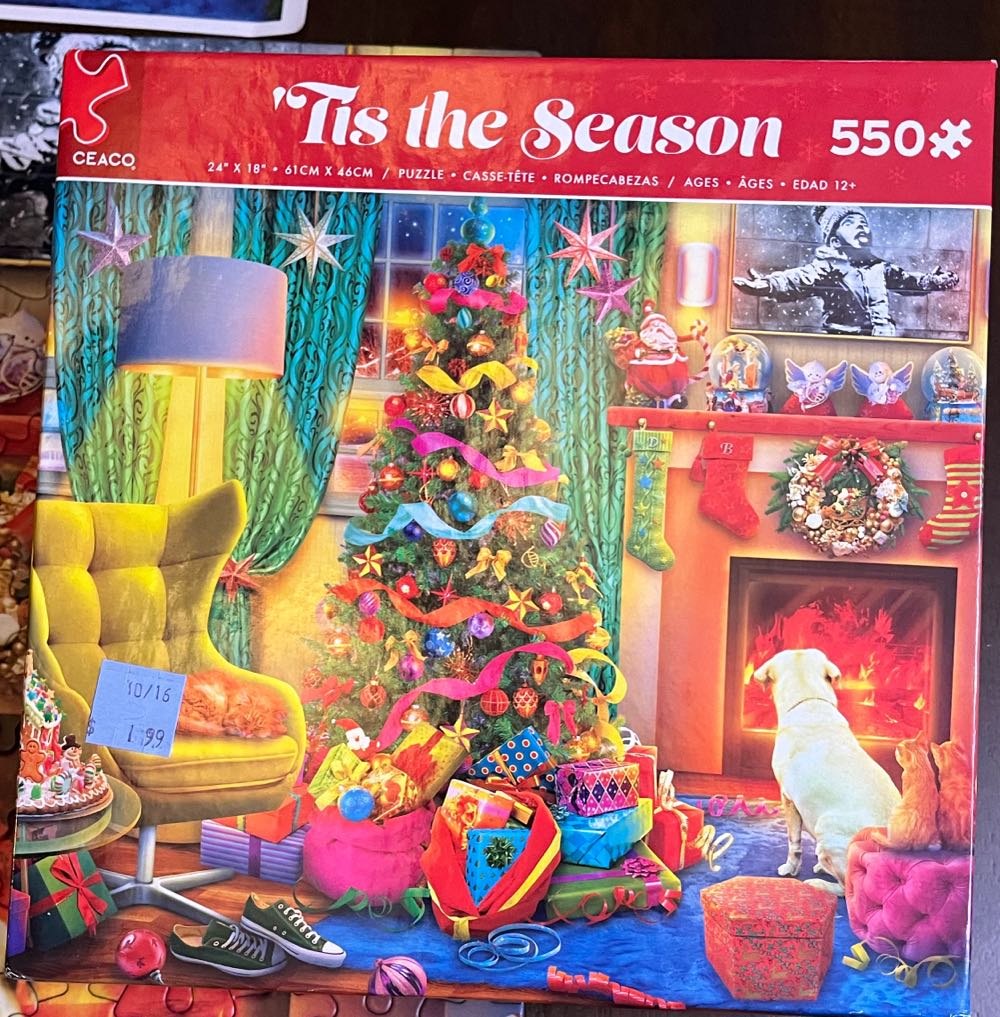 Tis the Season - Ceaco puzzle collectible [Barcode 021081232289] - Main Image 3