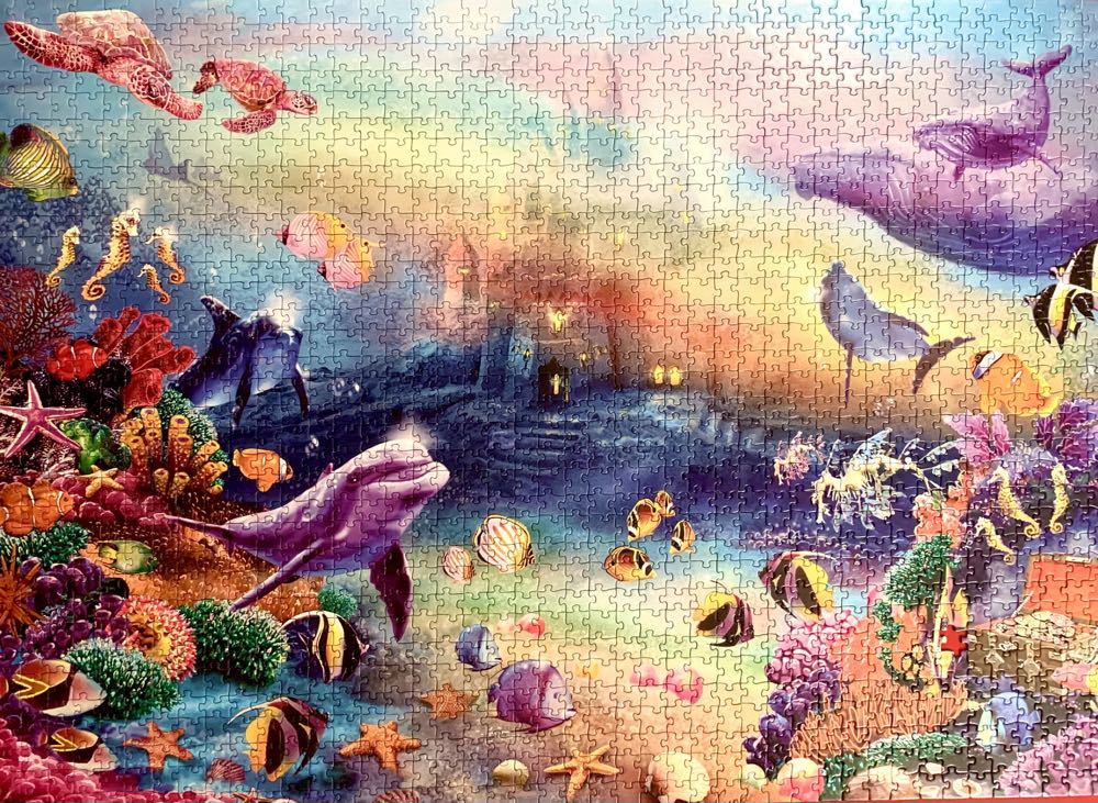 Fantasy Sandcastle - SunsOut 🇺🇸 puzzle collectible [Barcode 796780709249] - Main Image 2