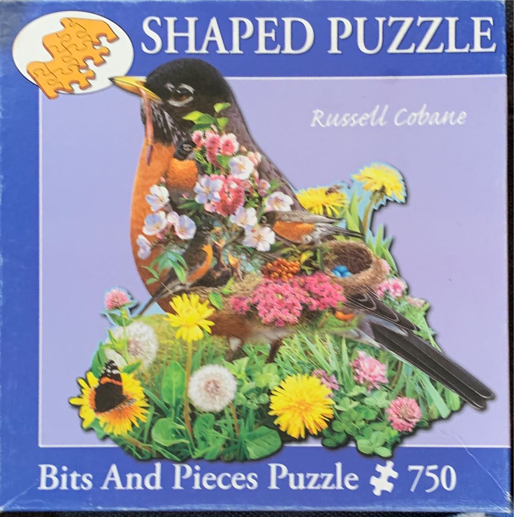 Robin Red Breast - Bits & Pieces 🇺🇸 puzzle collectible [Barcode 704812463137] - Main Image 1