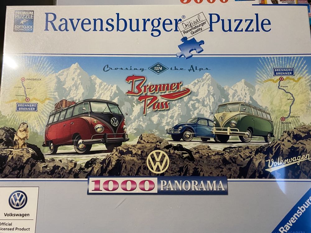 Cross The Alps With VW - Ravensburger puzzle collectible [Barcode 4005556151028] - Main Image 2