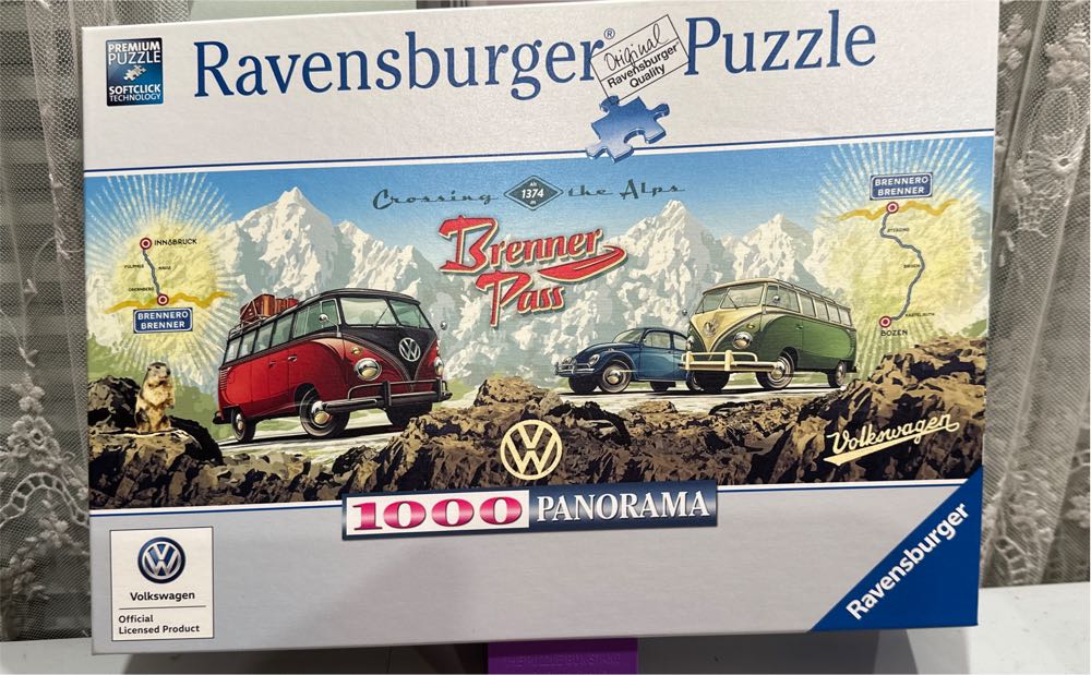 Cross The Alps With VW - Ravensburger puzzle collectible [Barcode 4005556151028] - Main Image 3