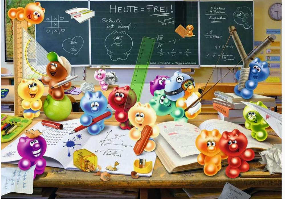 Gelini - Fun In The Classroom - Ravensburger puzzle collectible [Barcode 4005556132119] - Main Image 2