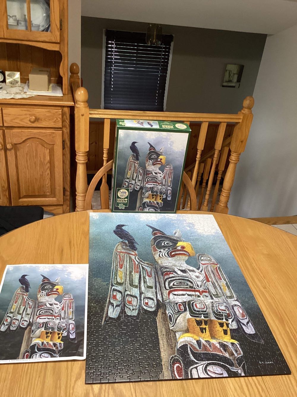 Totem Pole In The Mist - Cobble Hill puzzle collectible - Main Image 2