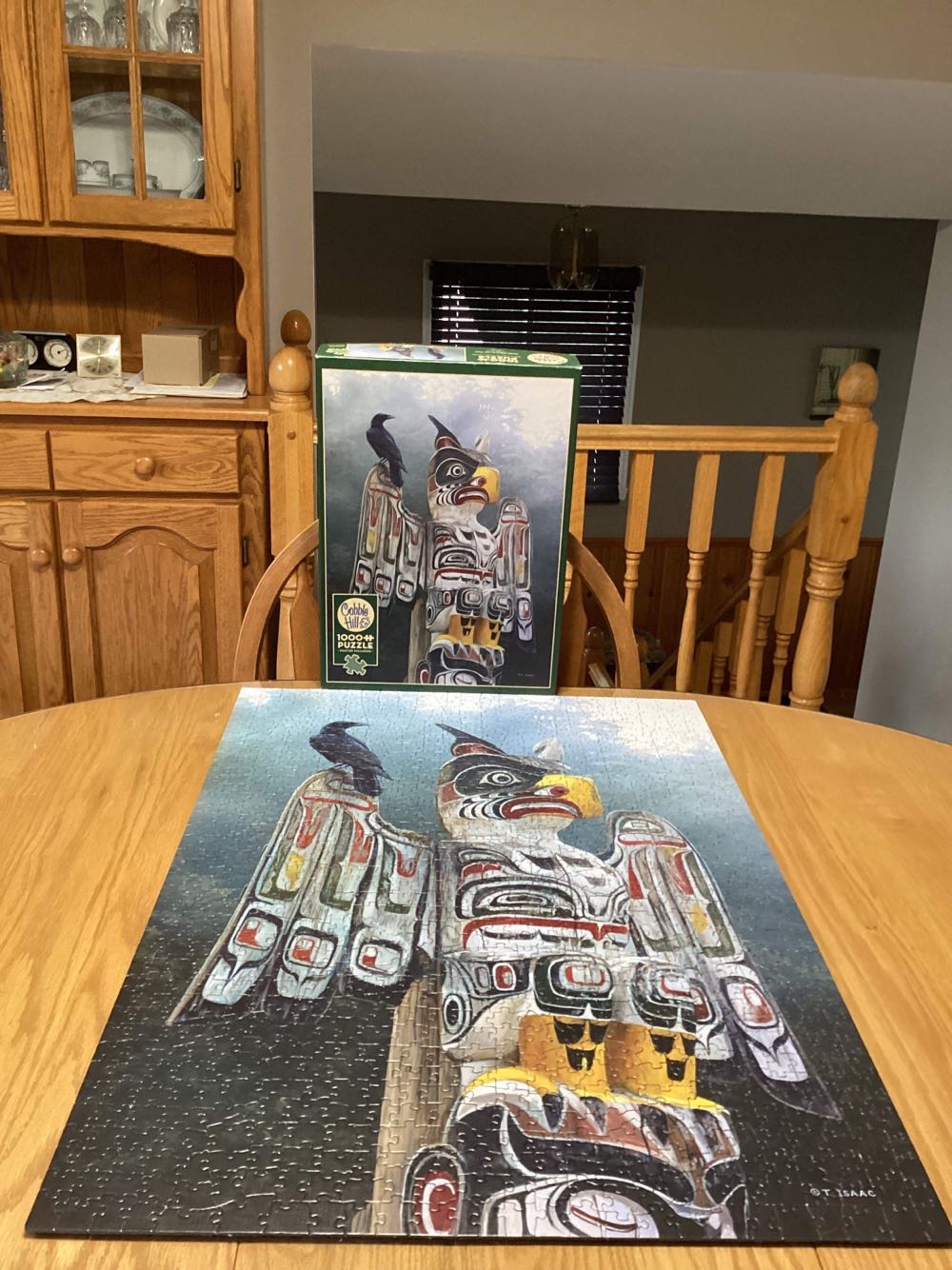 Totem Pole In The Mist - Cobble Hill puzzle collectible - Main Image 3