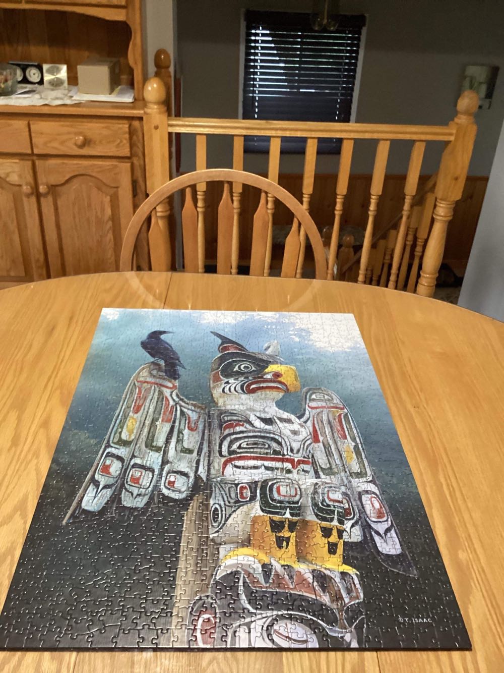 Totem Pole In The Mist - Cobble Hill puzzle collectible - Main Image 4