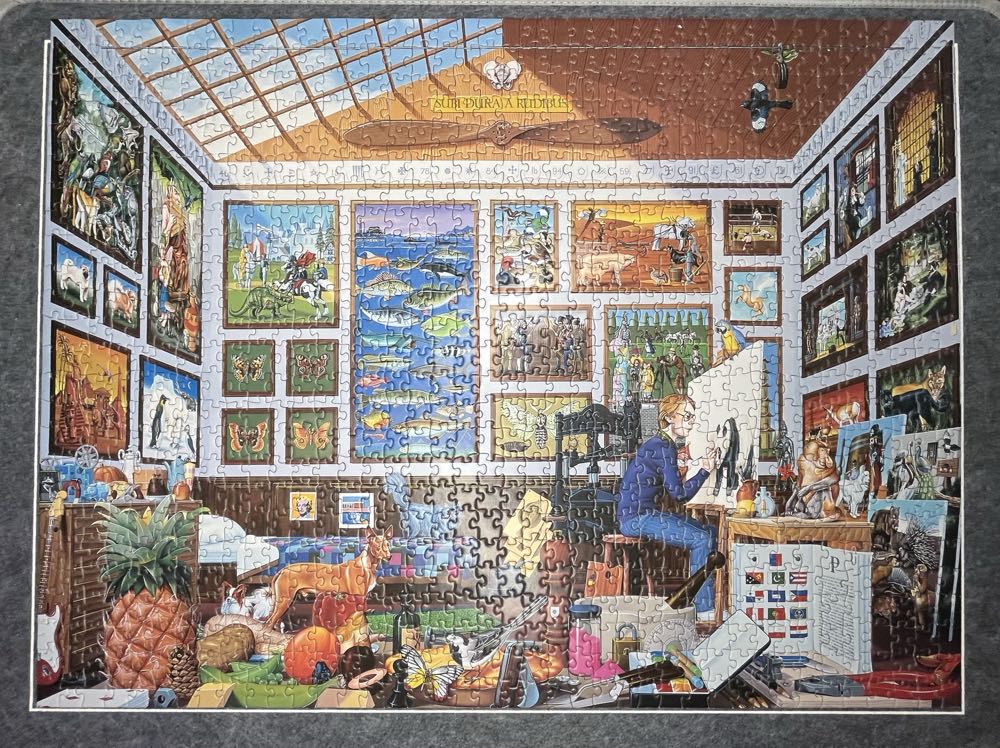 Ultimate Alphabet: The Letter- P - Pomegranate puzzle collectible [Barcode 717195244453] - Main Image 2