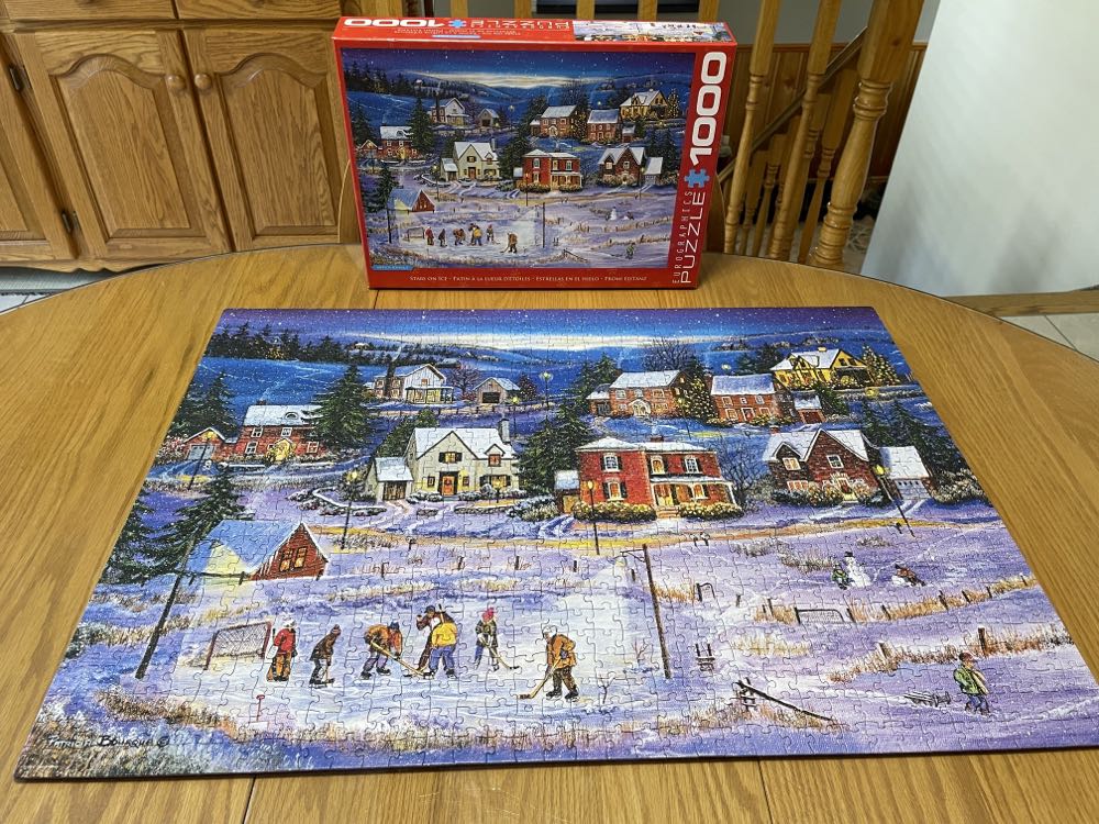 Stars On Ice - Eurographics puzzle collectible [Barcode 628136654401] - Main Image 4