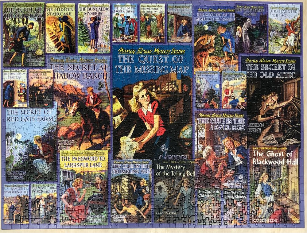 Vintage Nancy Drew - Cobble Hill puzzle collectible [Barcode 625012530040] - Main Image 2