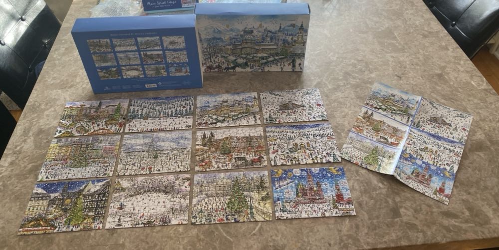 12 Days Of Christmas Puzzle Calendar - Galison puzzle collectible [Barcode 9780735370098] - Main Image 4