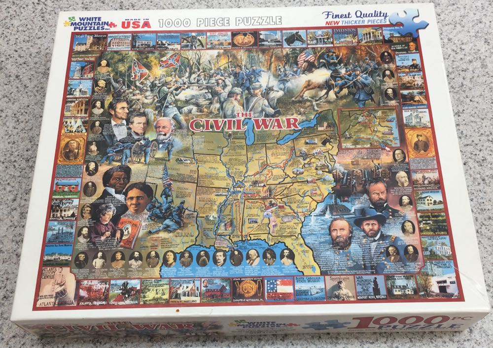 The Civil War #2 - White Mountain puzzle collectible [Barcode 724819247097] - Main Image 1