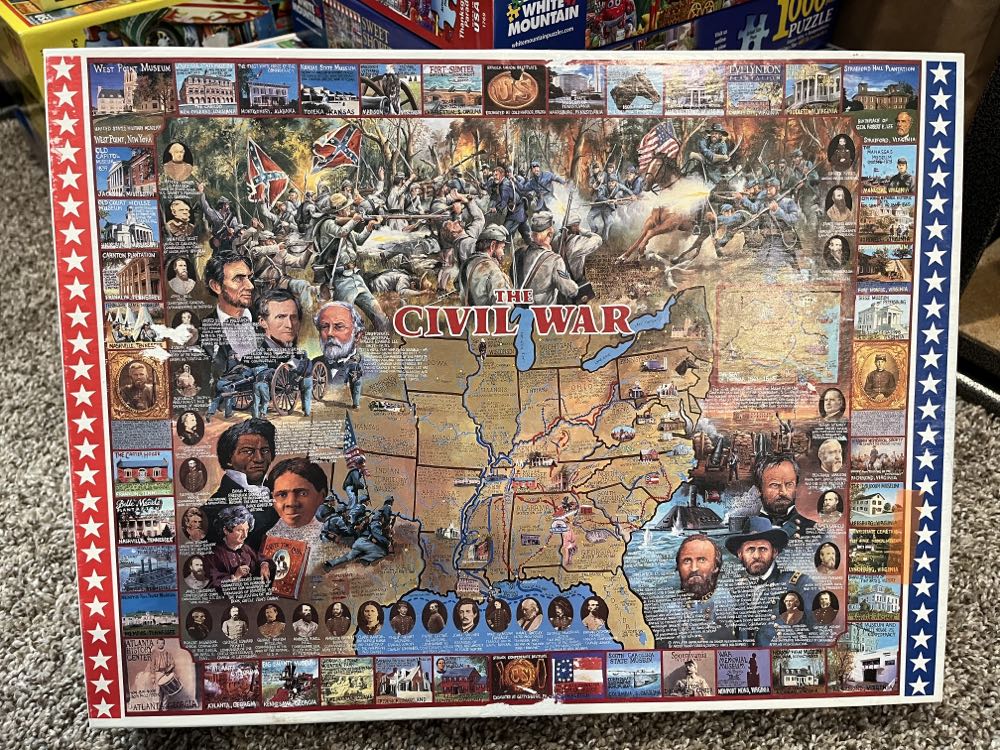 The Civil War #2 - White Mountain puzzle collectible [Barcode 724819247097] - Main Image 2