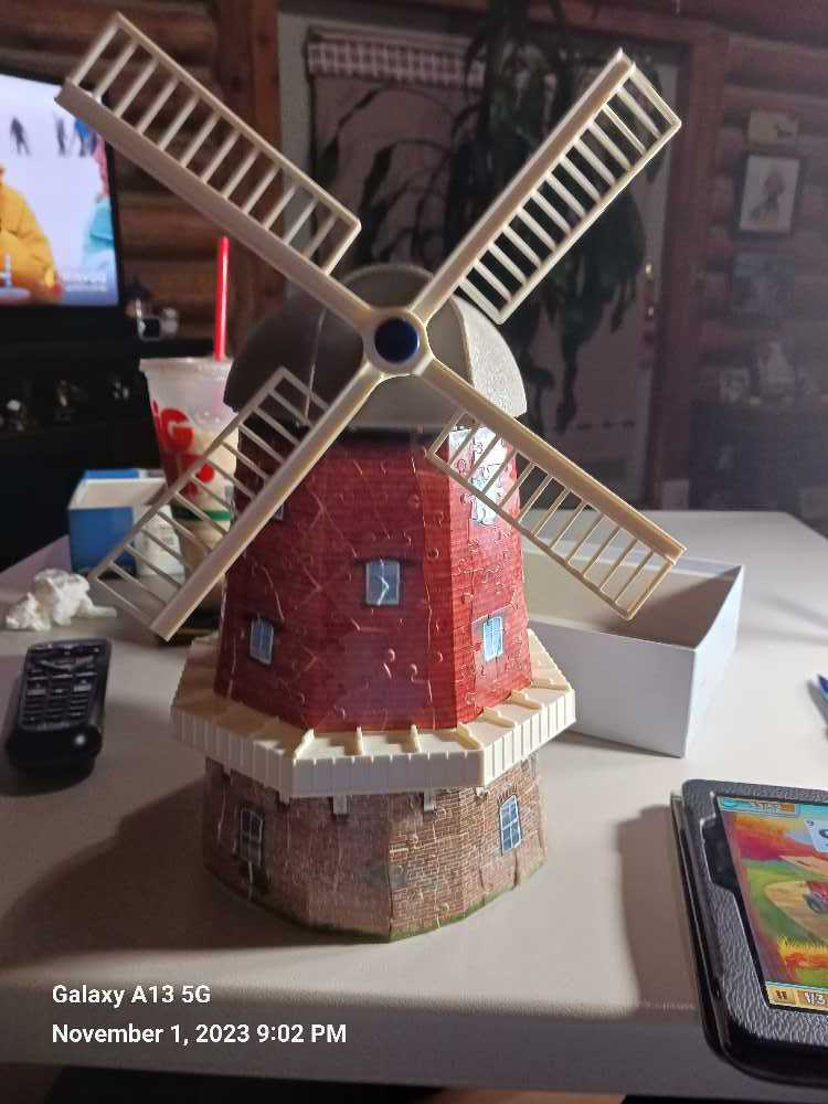 Ravensburger 3D-Windmill - Ravensberger Puzzle puzzle collectible [Barcode 4005556125630] - Main Image 2