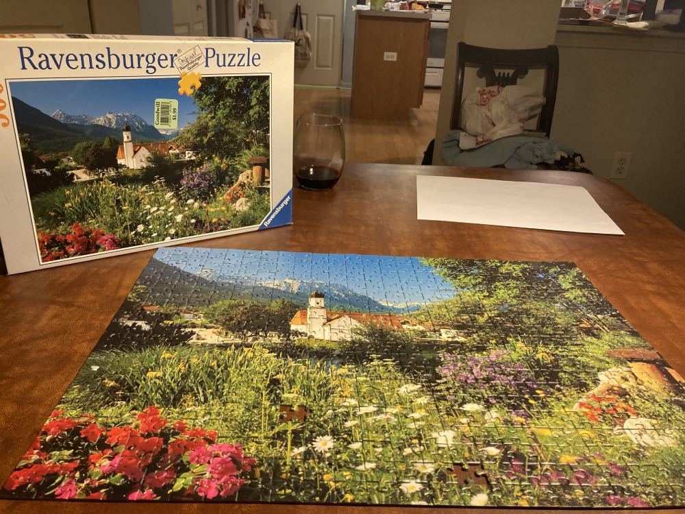 Bavarian Alps - Ravensberger puzzle collectible [Barcode 4005556143047] - Main Image 2