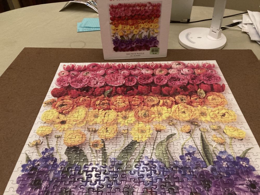 Spring Flowers - Galison puzzle collectible [Barcode 9780735359710] - Main Image 2