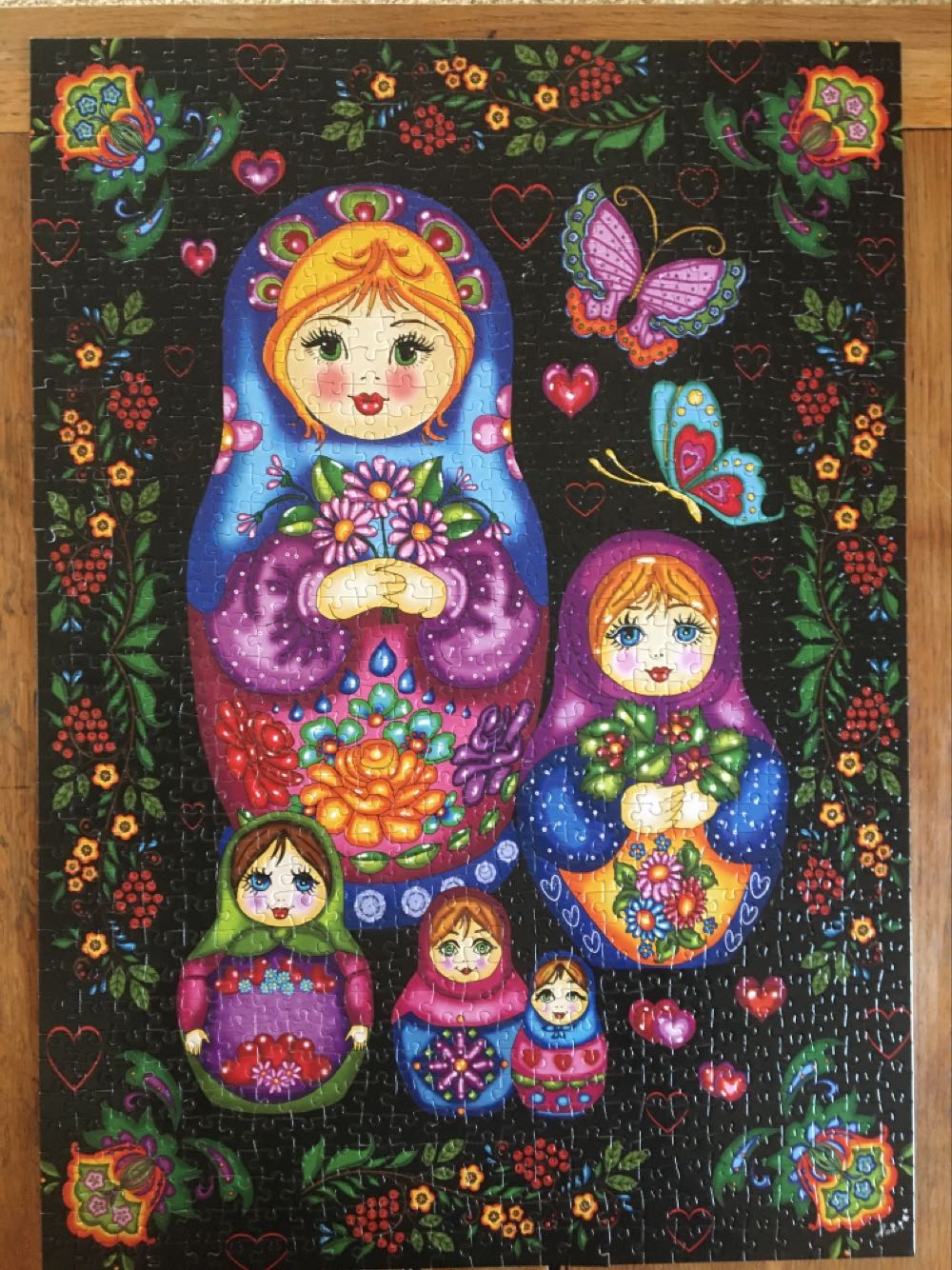 Russian Dolls - JaCaRou puzzle collectible [Barcode 034966226914] - Main Image 2