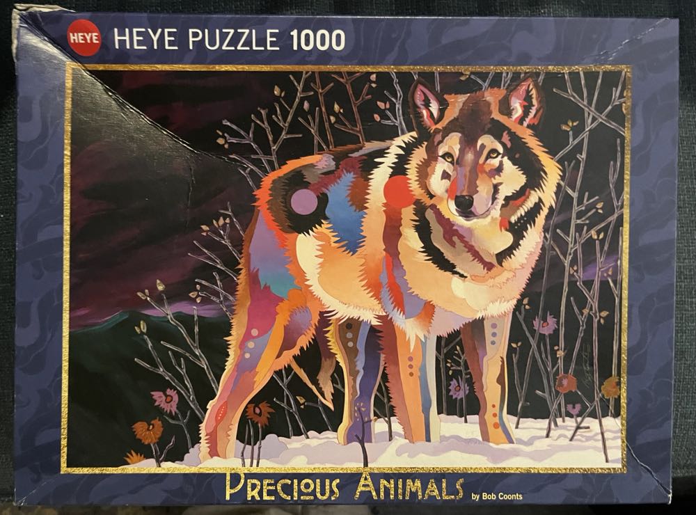 Night Wolf - HEYE puzzle collectible [Barcode 4001689299392] - Main Image 2