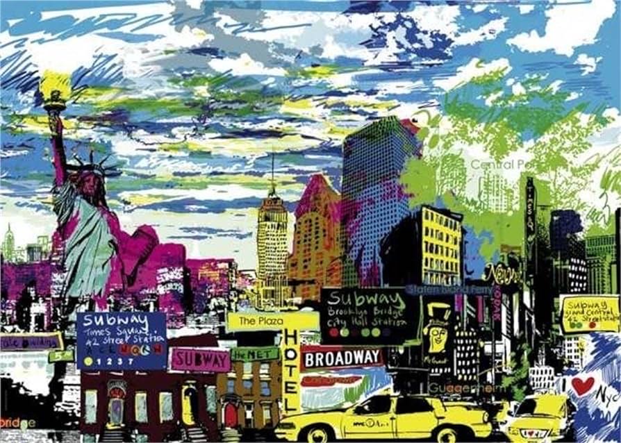 Citylife I Love New York - Heye Puzzle puzzle collectible [Barcode 4001689296810] - Main Image 3