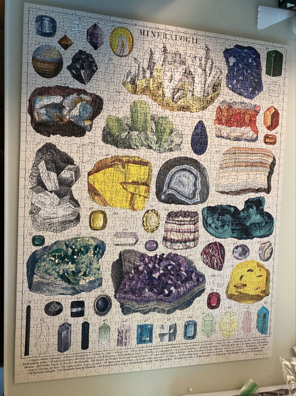 Minerologie Vintage - Cavallini & Co. puzzle collectible [Barcode 9781635447194] - Main Image 2